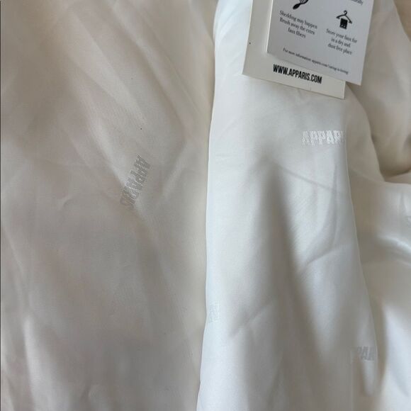 Apparis Mia Faux Fur Teddy Hooded Coat Sz XL NEW $445 - Picture 4 of 4